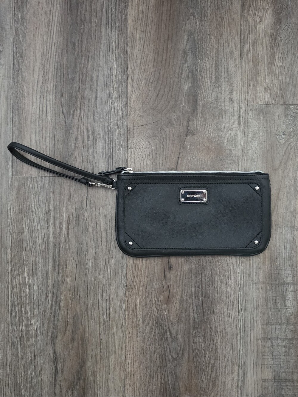 Nine West Black Wristlet Clutch